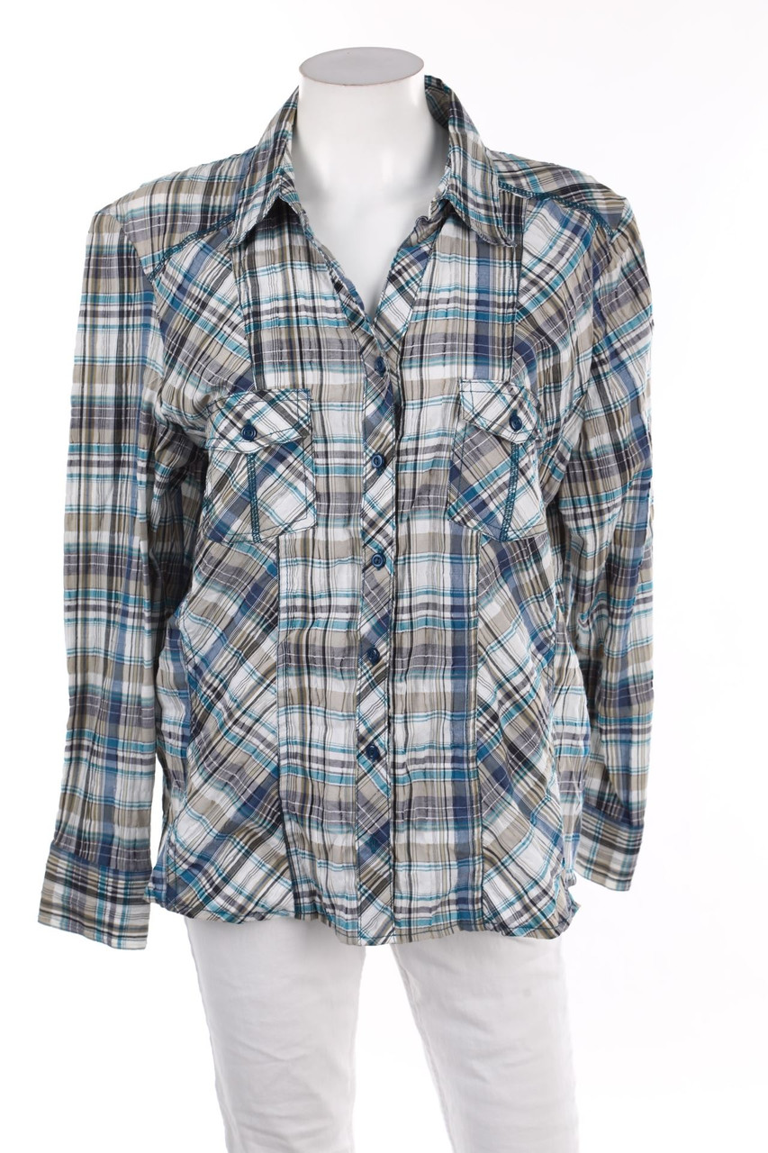 C&A - Checked Blouse - 3XL