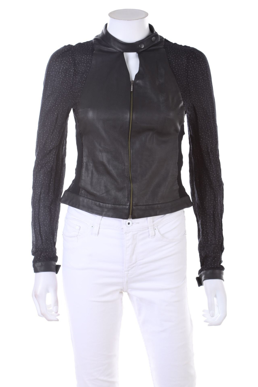 SECONDHAND - Faux Leather Jacket - S