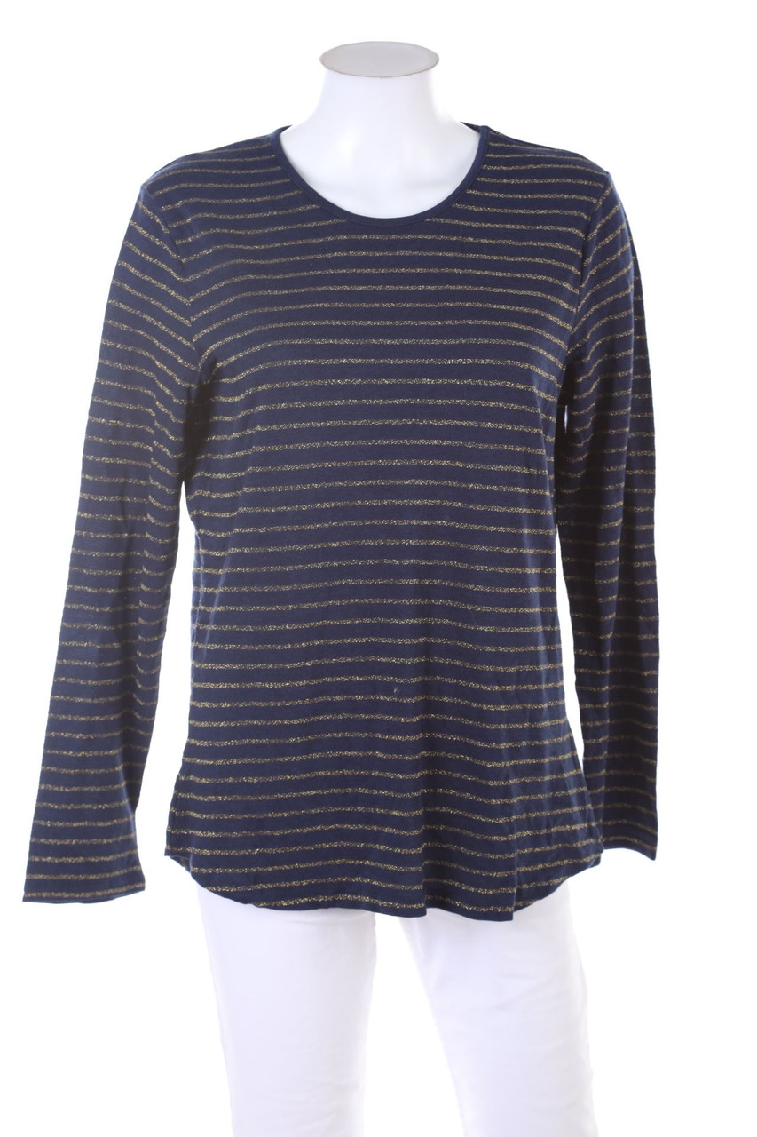 TCHIBO - Longsleeve-Shirt mit Glitzer - L