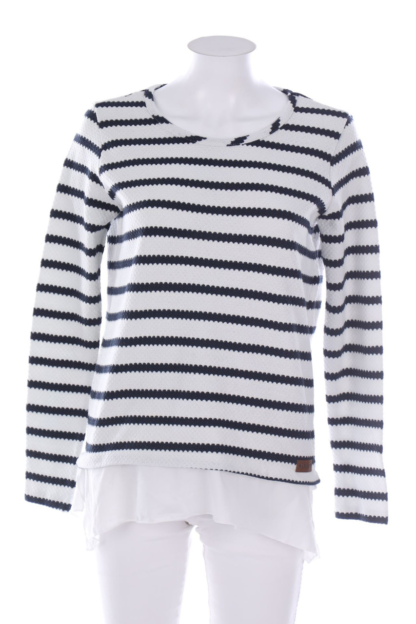 G!na - Streifen-Longsleeve-Shirt - S