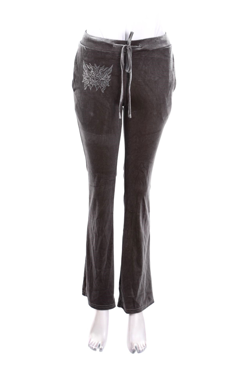 SHEIN - Velvet Jogger Pants - XS