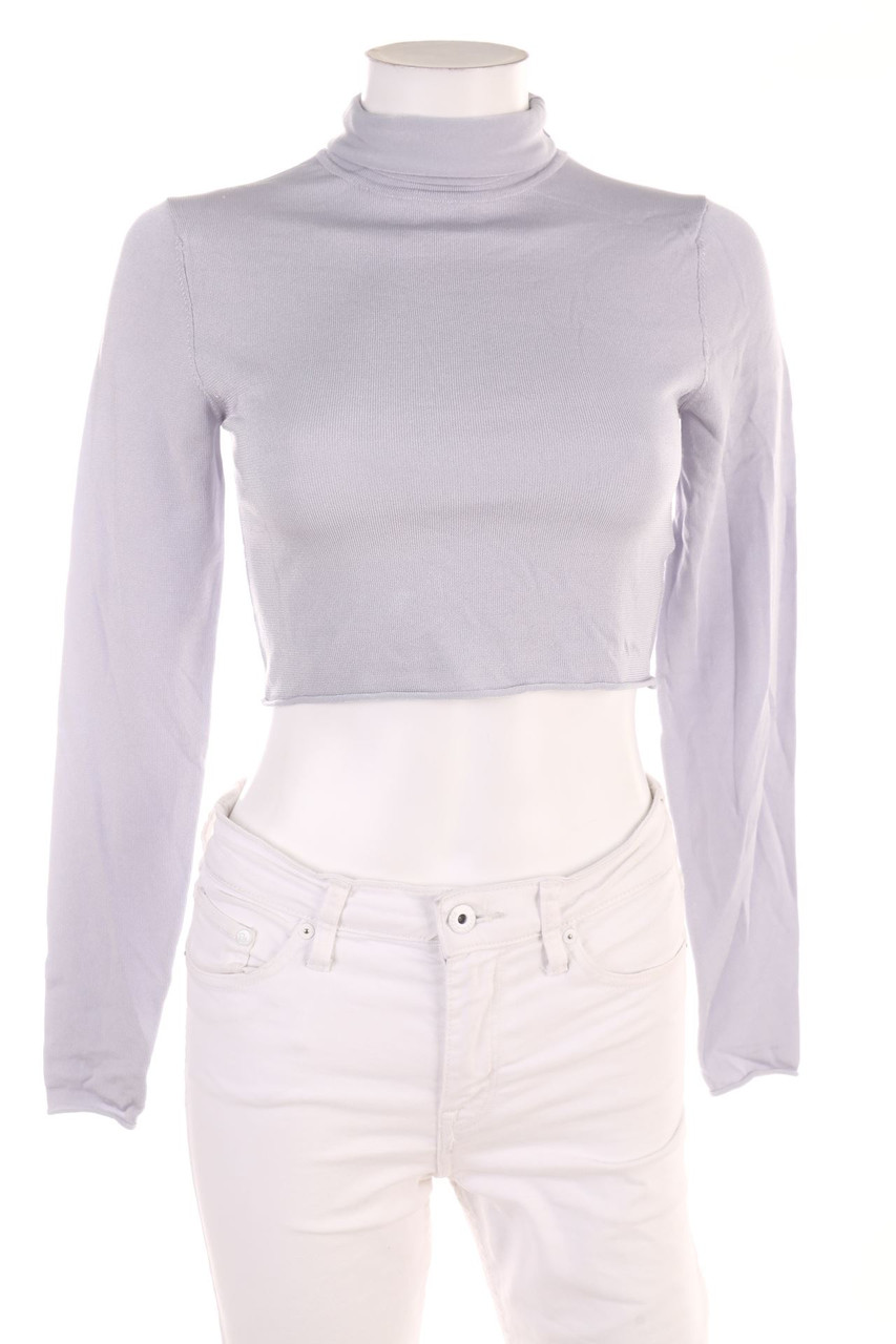 ZARA - Cropped-Longsleeve-Shirt - M