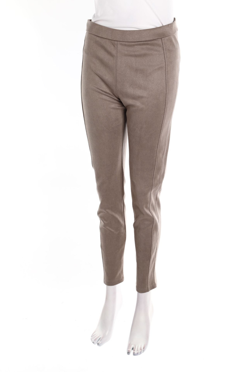 Laura Torelli - Faux Leather Leggings - S