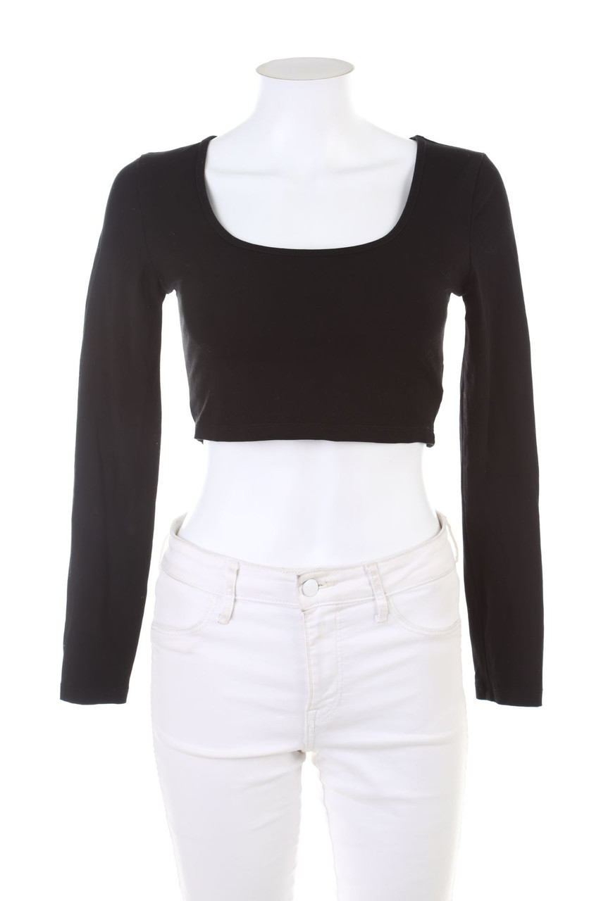 SHEIN - Cropped-Shirt - S