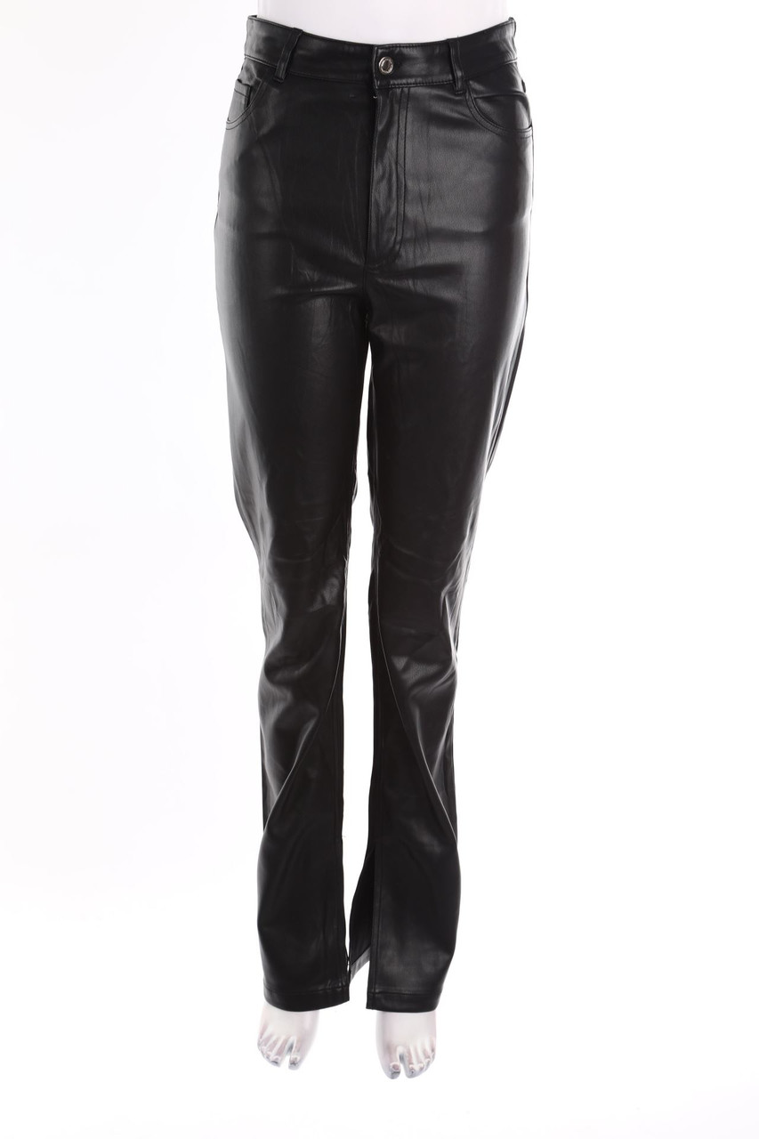 ZARA - Kunstleder-Hose - M