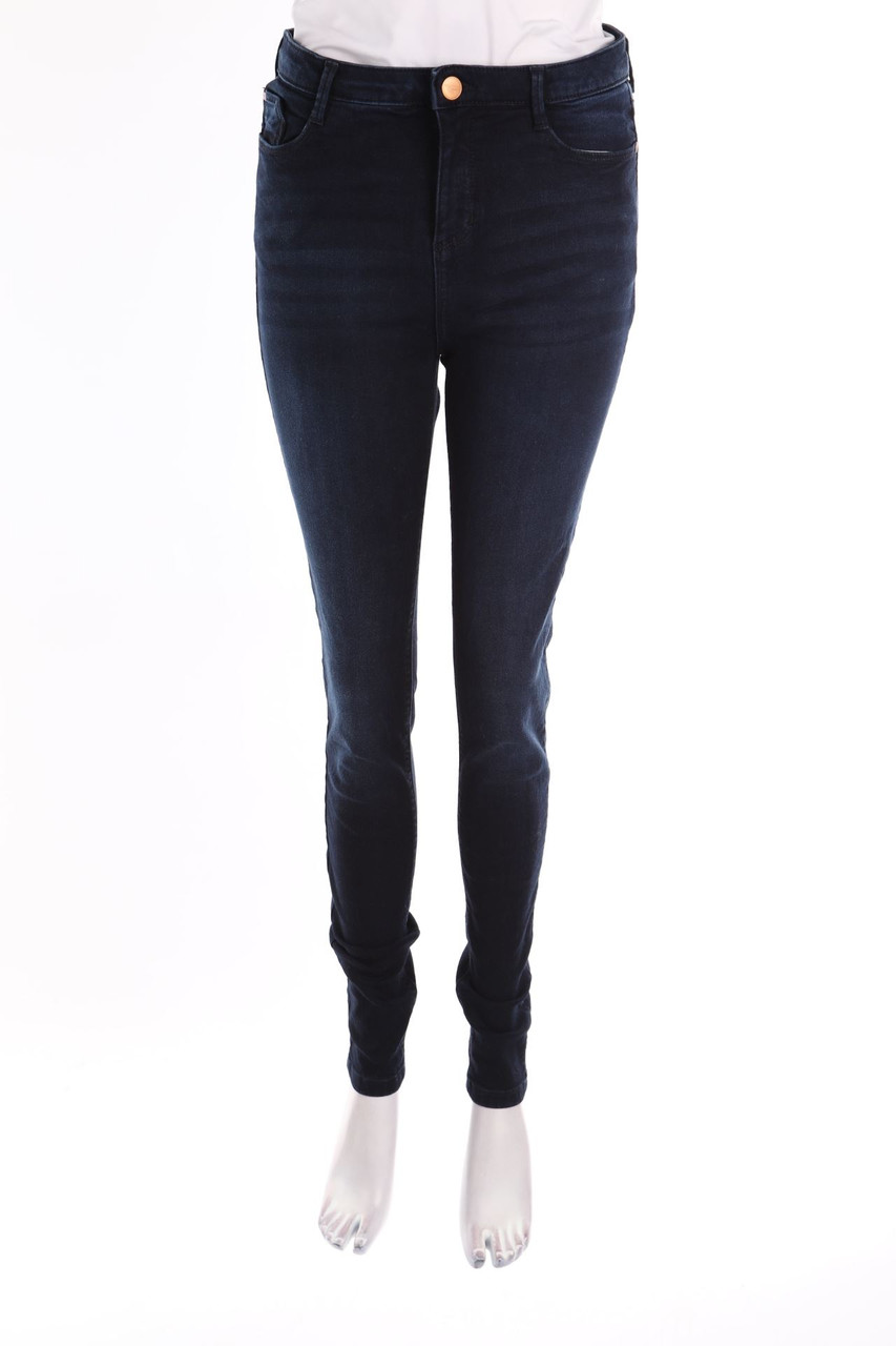 C&A - Dark Denim Skinny-Jeans - L