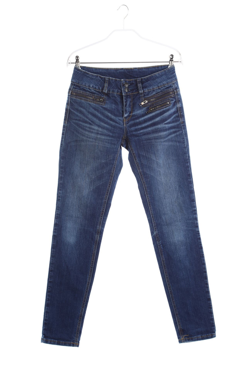 C&A - Dark Denim Skinny-Jeans - S