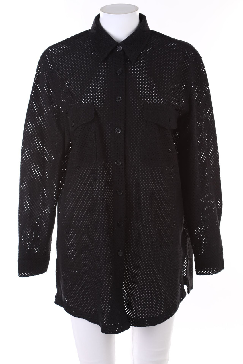 No Label - Mesh-Blouse - 2XL