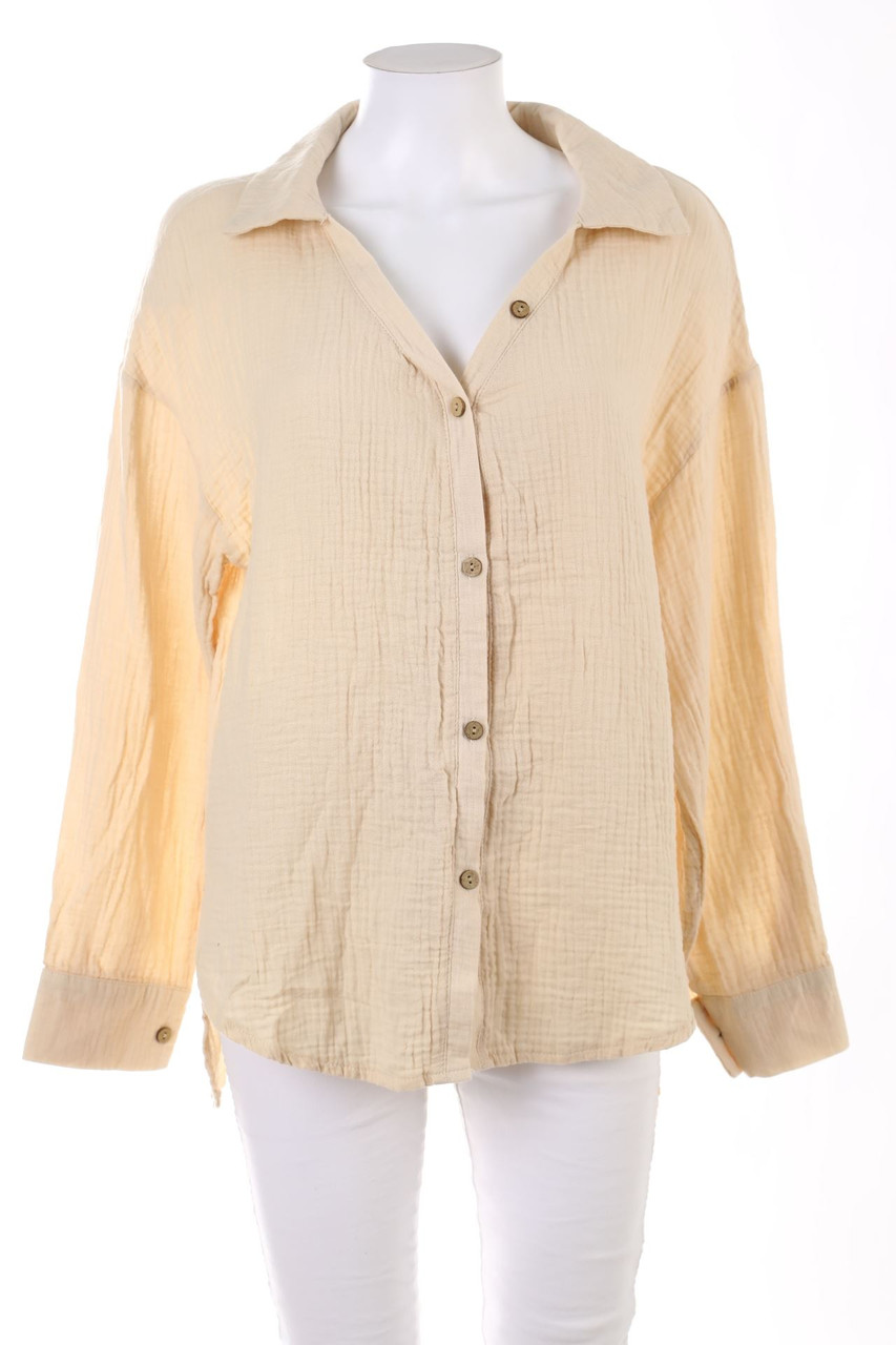 SHEIN - Musselin-Blouse - L