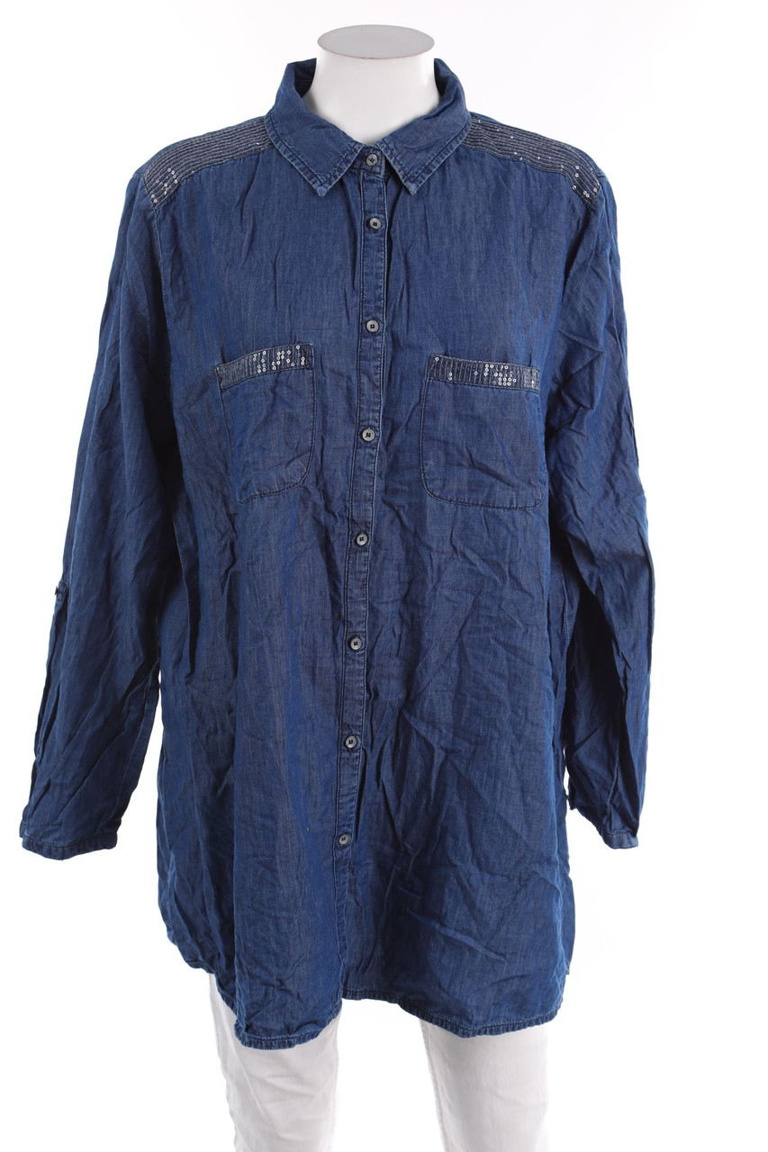 GINA BENOTTI - Denim Blouse - XL