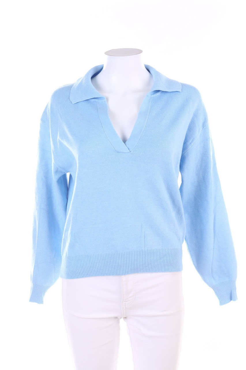 AMISU - Langarm-Polo-Shirt - XS