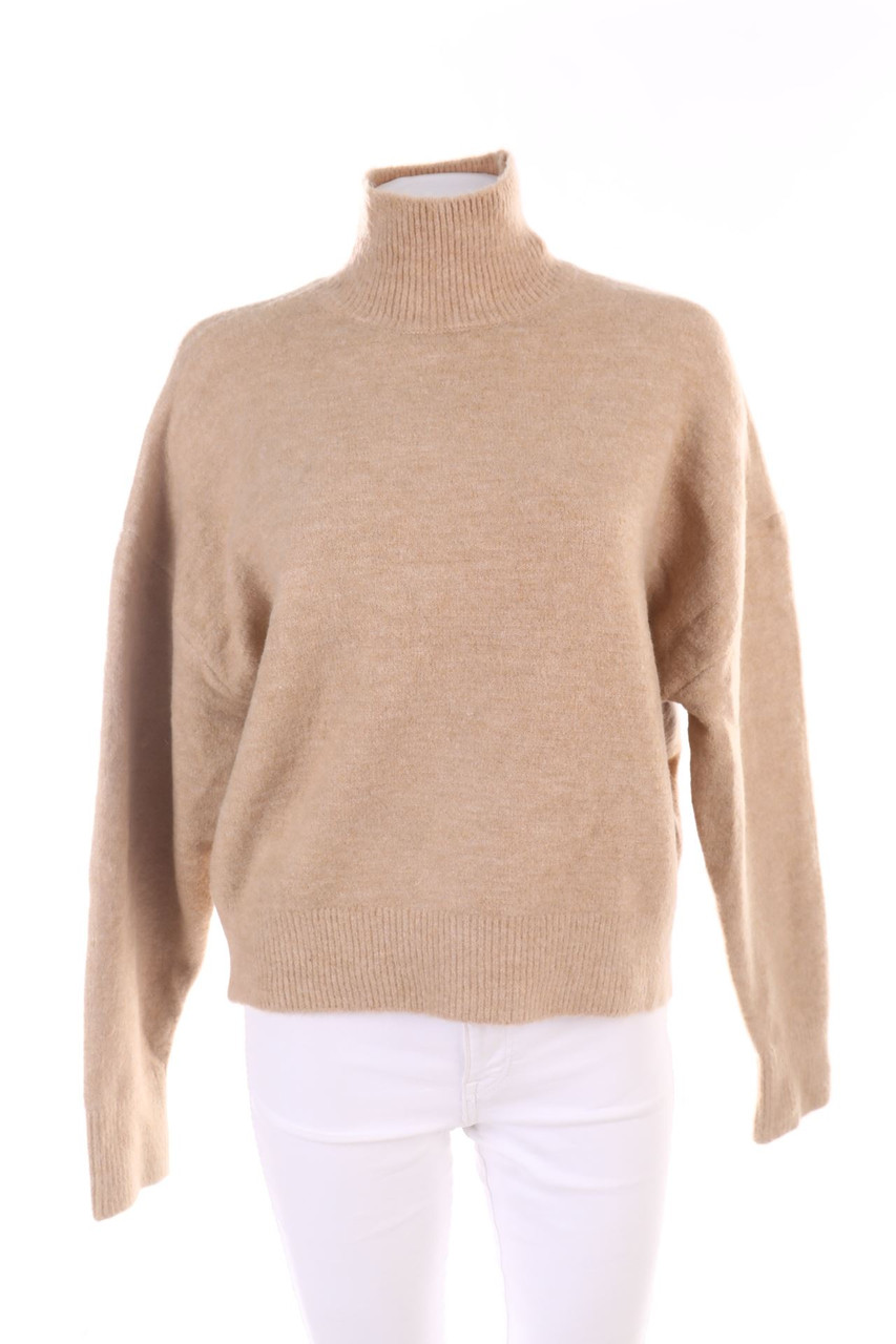 ZARA - Strick-Pullover mit Wolle - S