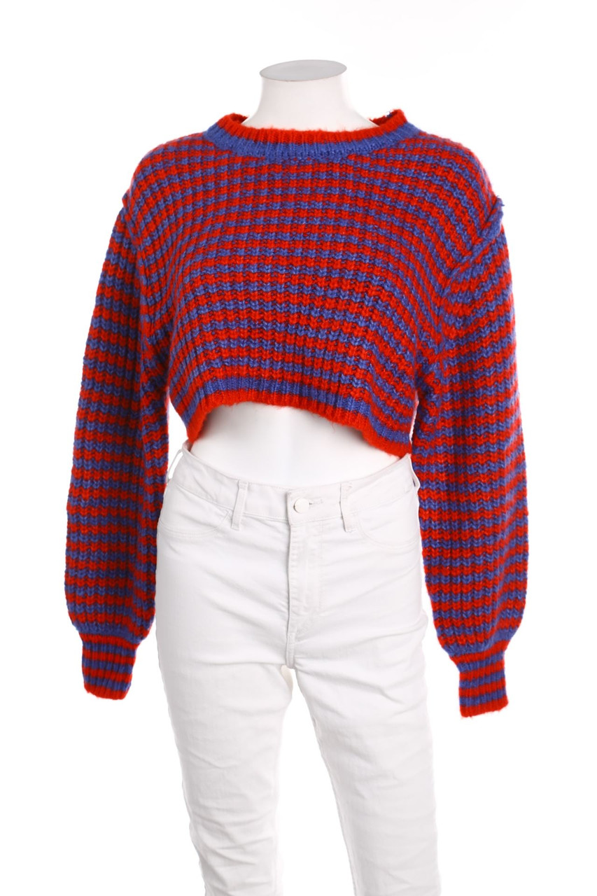 ZARA - Cropped-Strick-Pullover - S