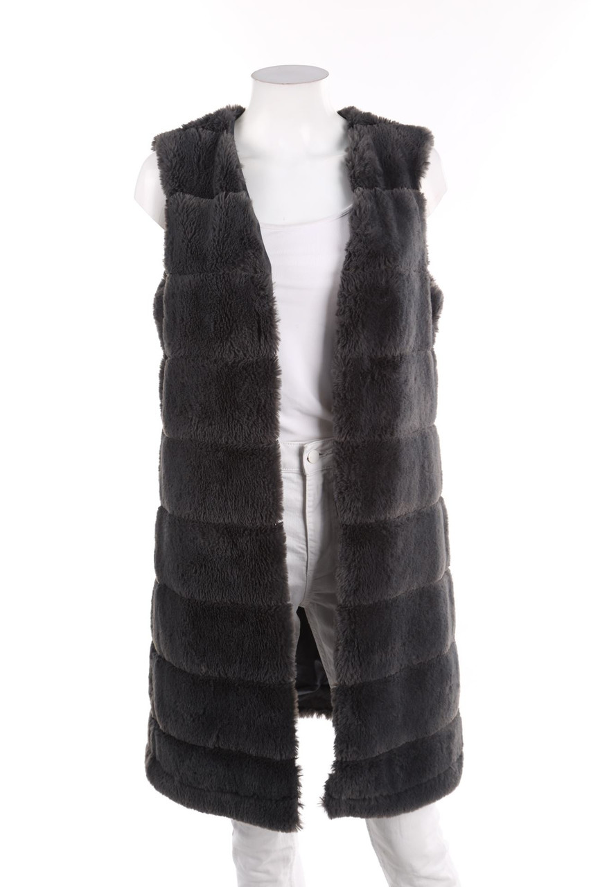 SHEIN - Fake Fur-Vest - S