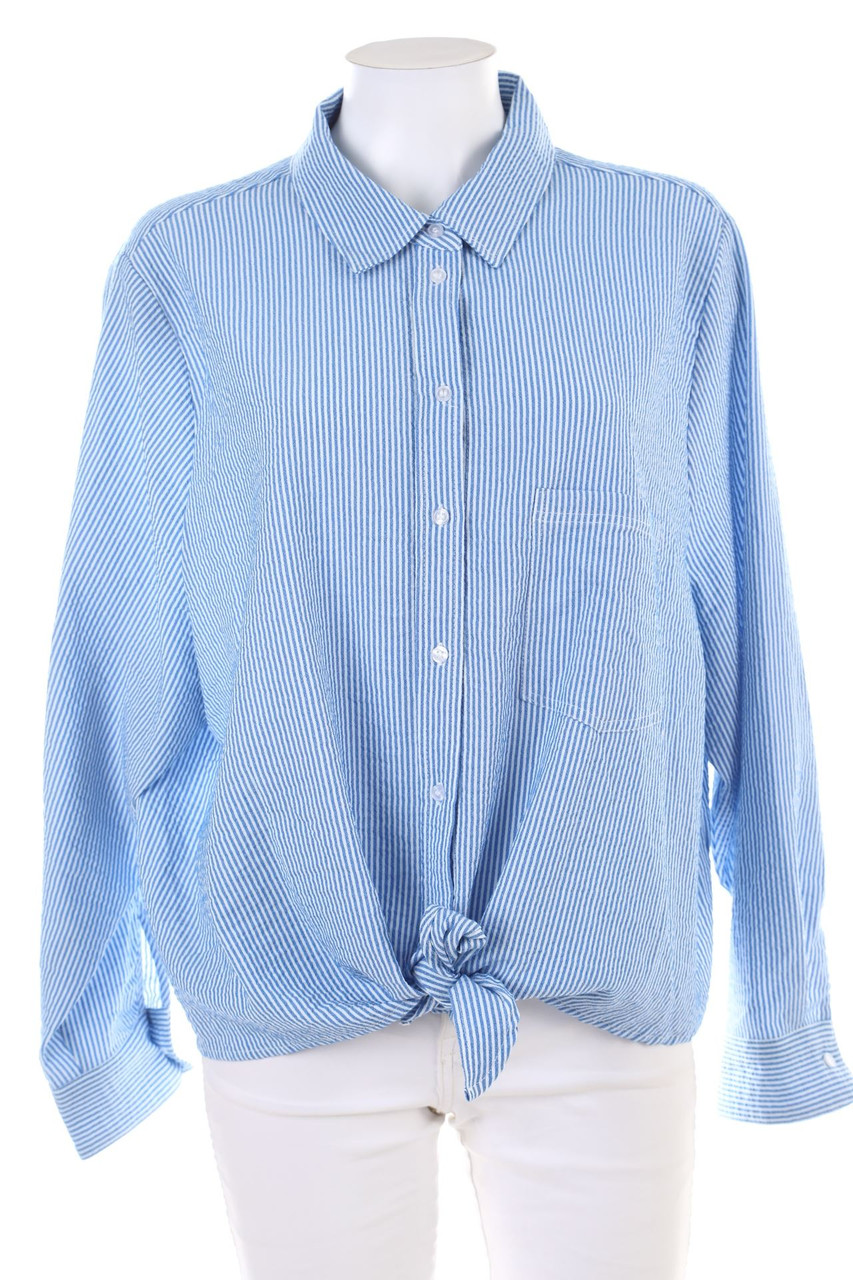H&M - Stripe Blouse to tie - XL