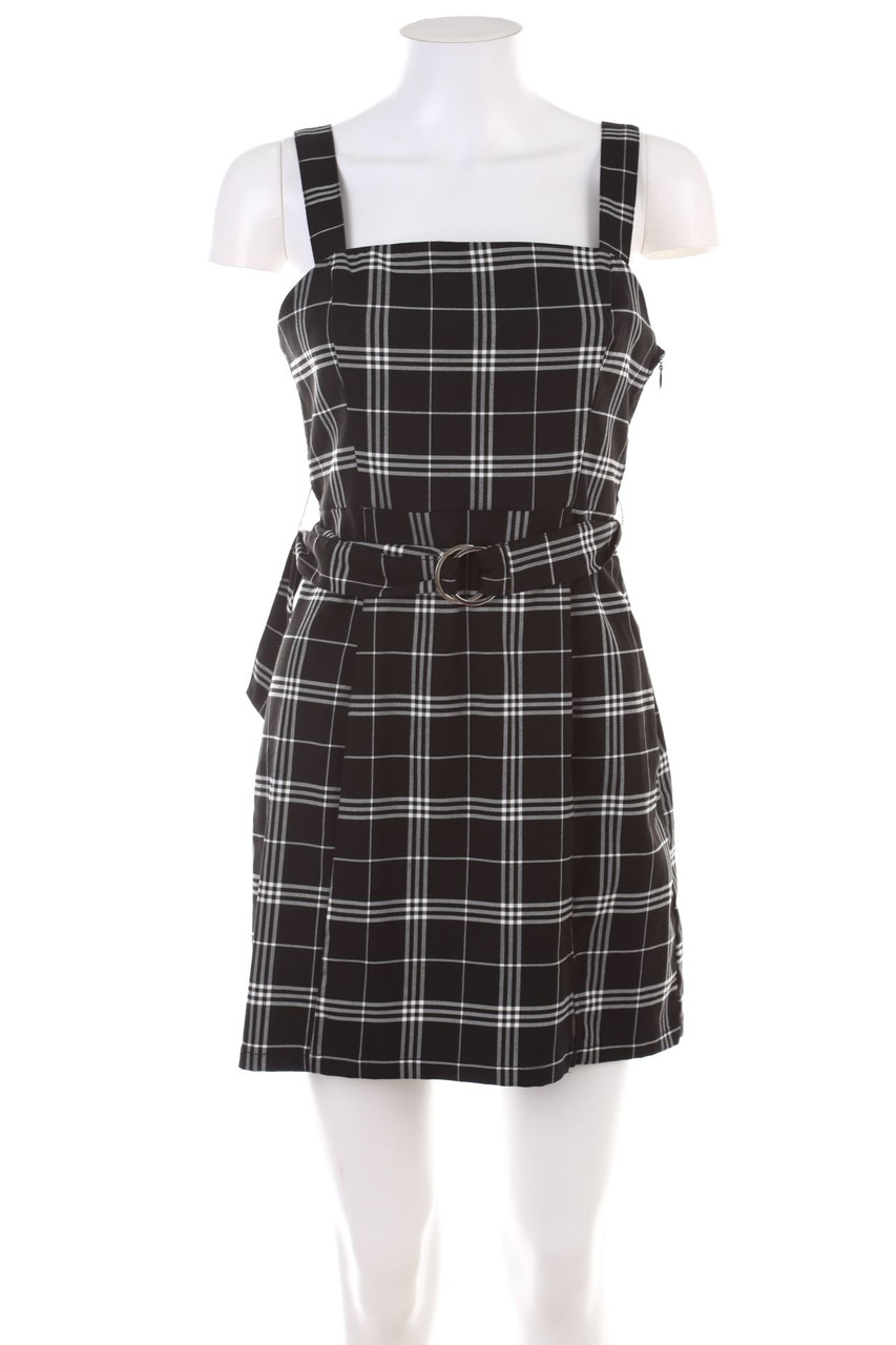 H&M DIVIDED - Mini Dress, Checked - M