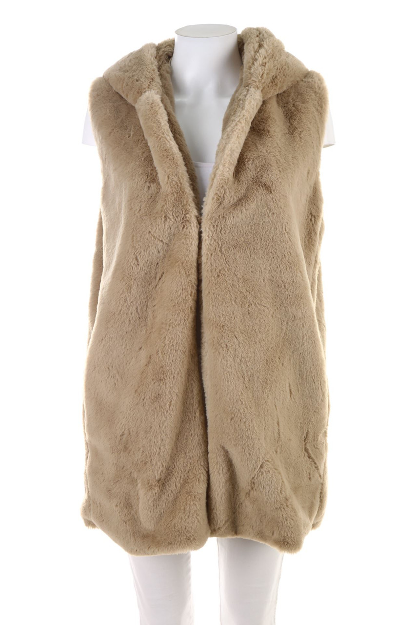 page one - Fake Fur-Vest - M