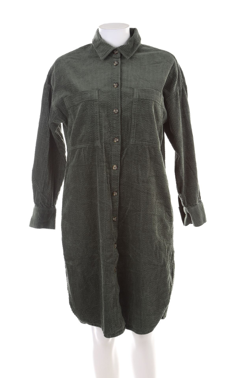 MANOR woman - Corduroy-Shirt Dress - XS