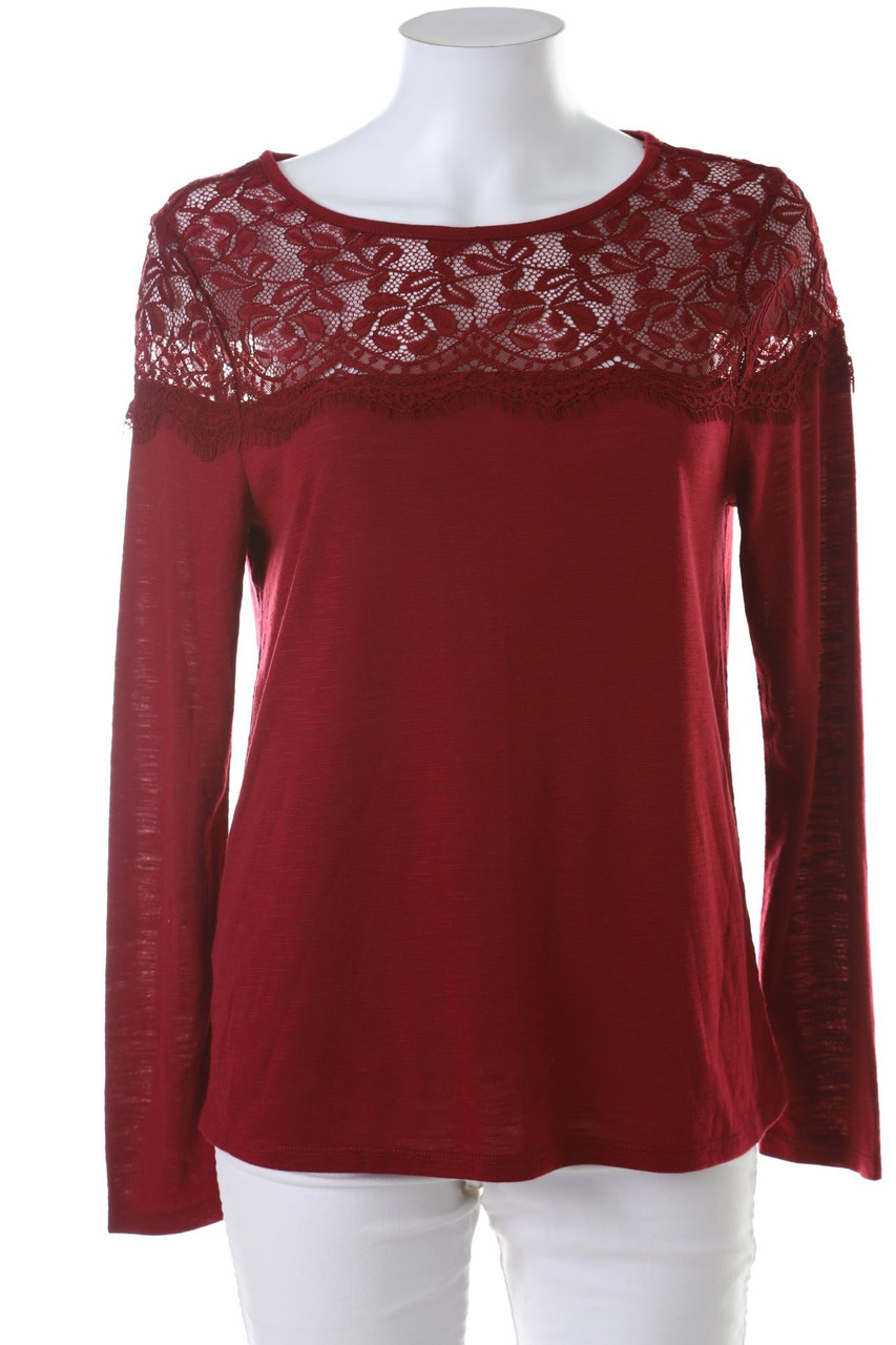 Yessica by C&A - Bluse mit Spitzen-Einsatz - S