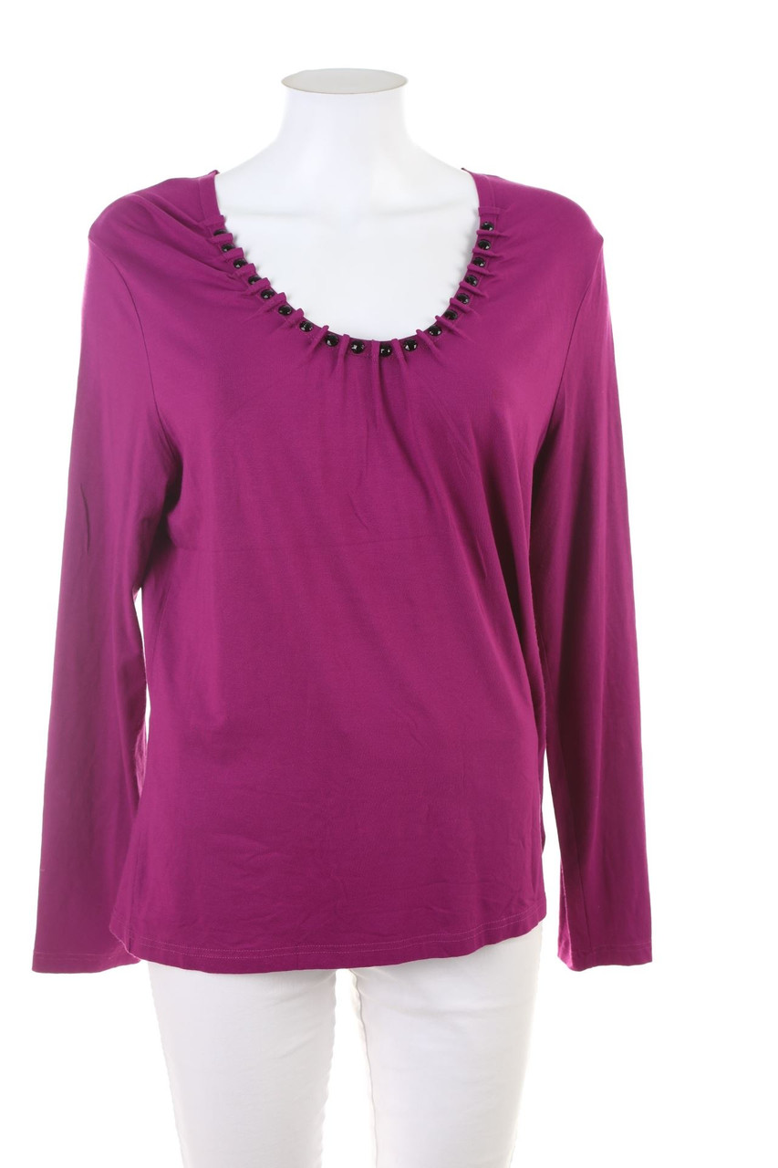 BONITA - Longsleeve-Shirt mit Perlen - XL