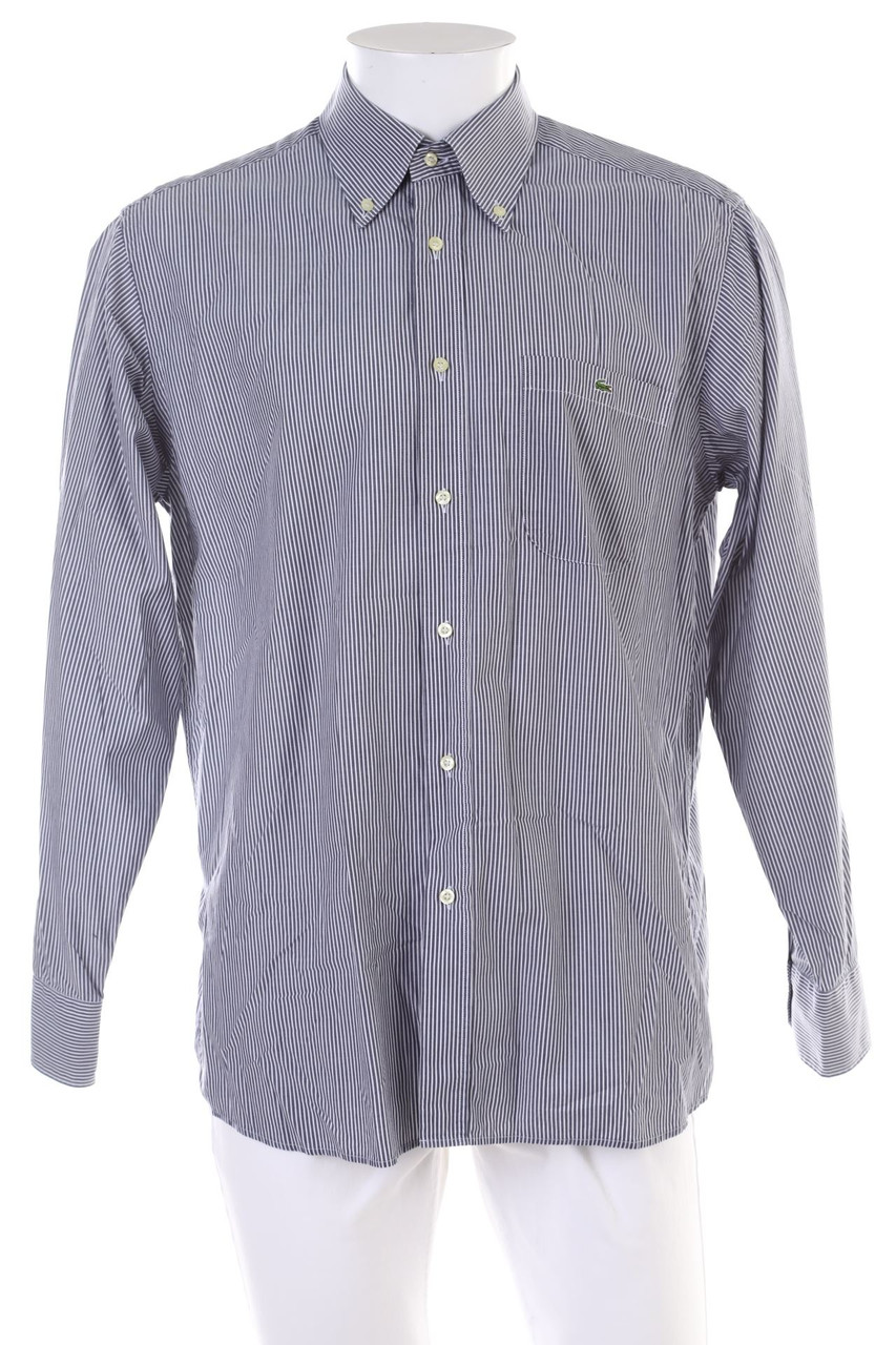 LACOSTE - gestreiftes Hemd - XL