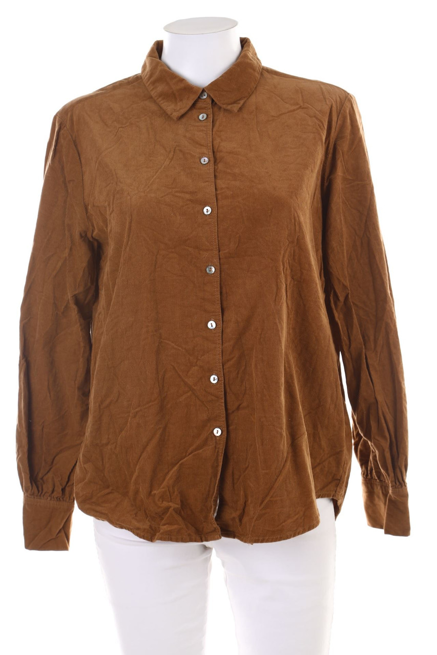 OPUS - Cord-Hemd-Bluse - M
