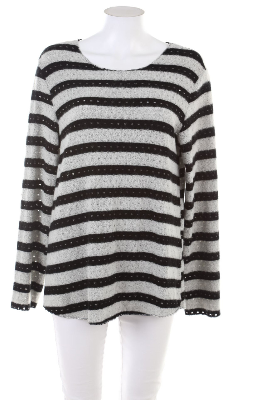 TODAY - Streifen-Strick-Pullover - XL