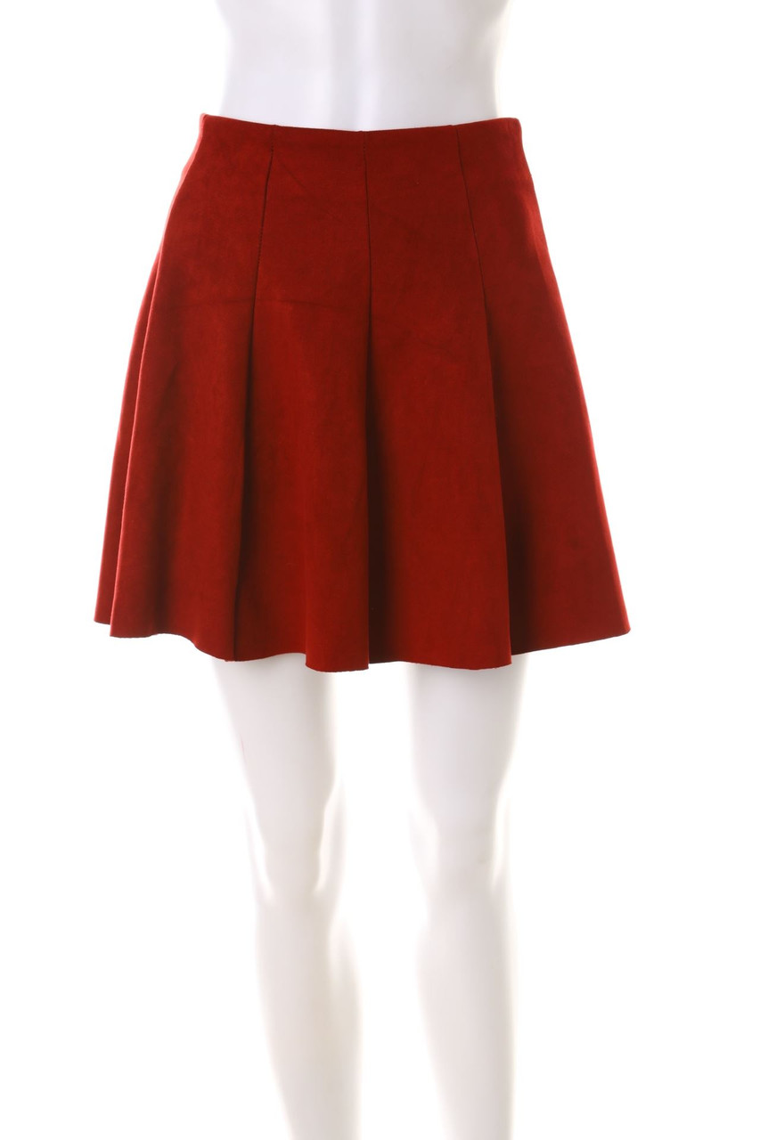 TALLY WEiJL - faux leather mini-skirt - M