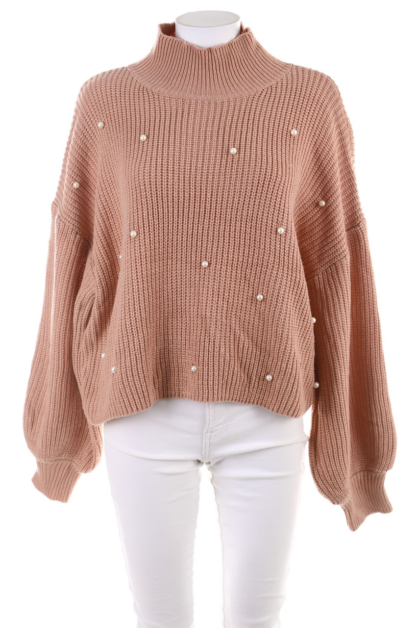 SHEIN - Pullover with Pearls - XL