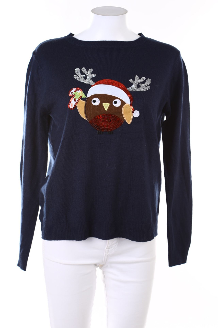 PRIMARK - Weihnachts-Strick-Pullover - S