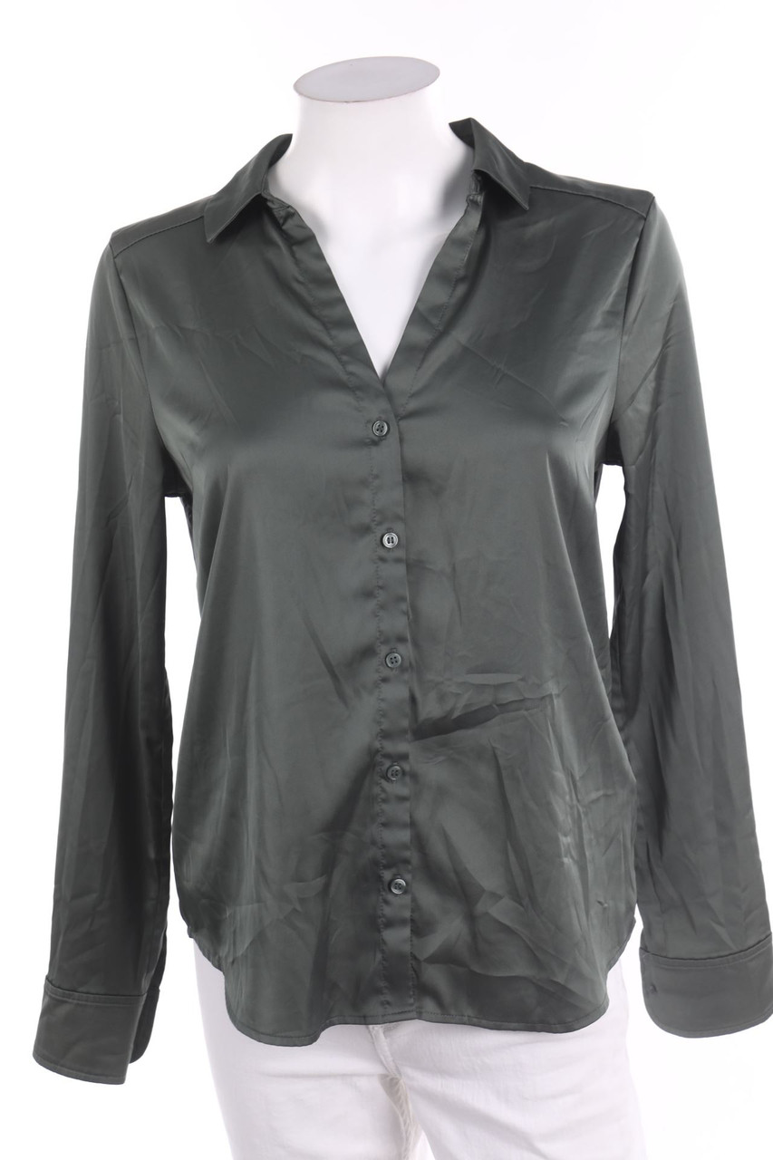 H&M - Satin-Hemd-Bluse - M