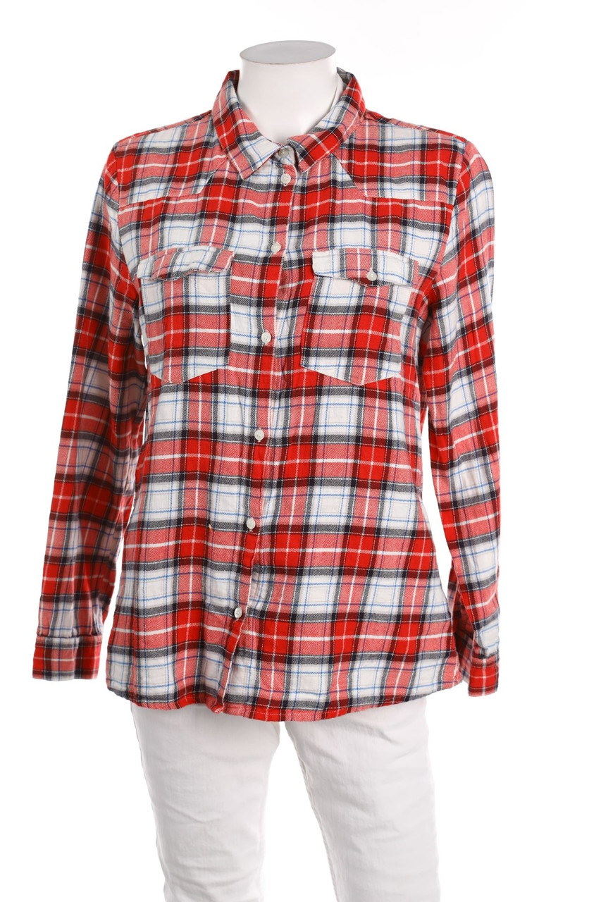 ONLY - Checked Shirt Blouse - M