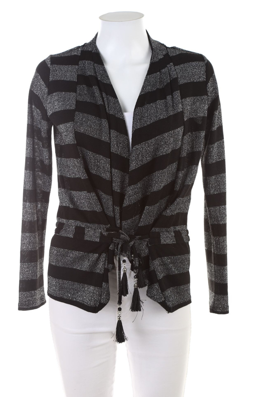 JEAN PASCALE - Cardigan mit Metallic-Effekt - XS
