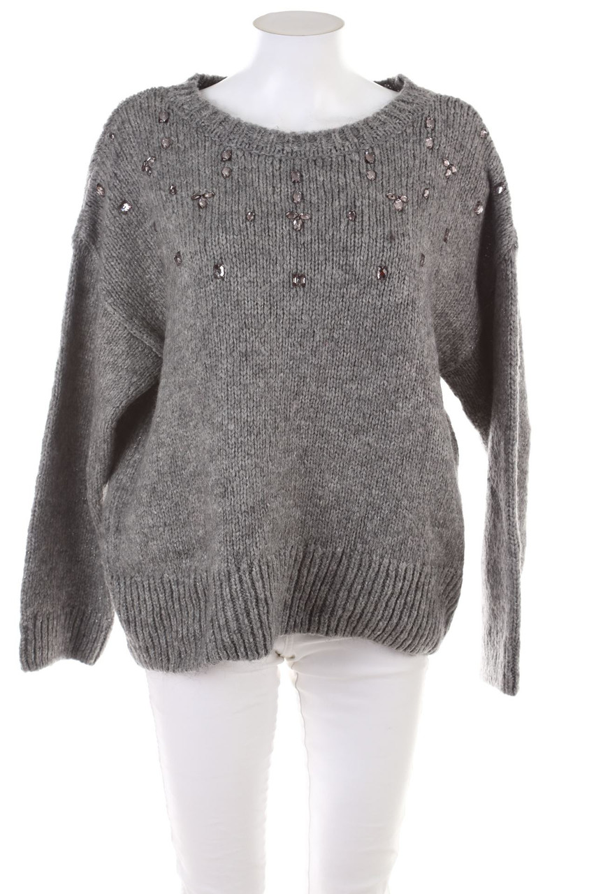 MORE & MORE - Pullover with Applications - XL