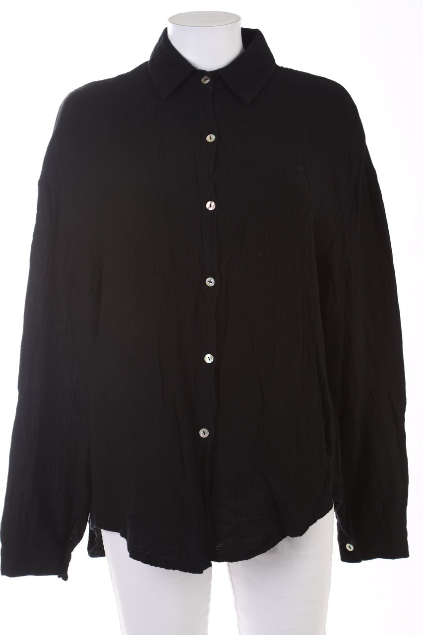 SHEIN - Musselin-Blouse - L