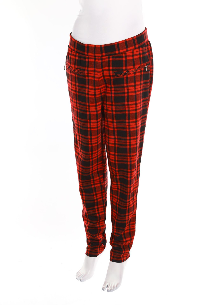 bonprix collection - Treggings mit Karo-Muster - 2XL