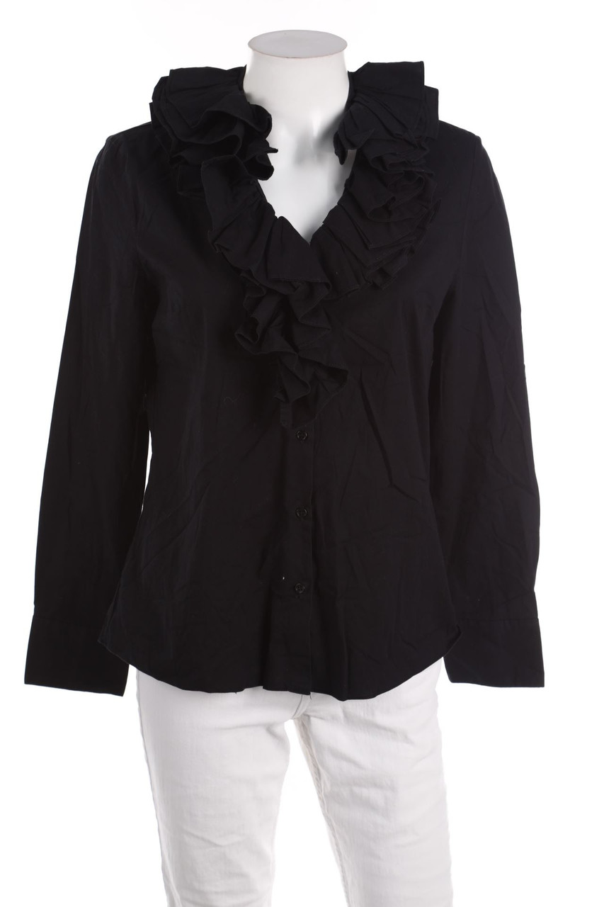 ZARA - Volant-Bluse - S