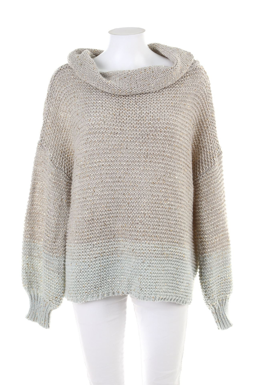 No Label - Poloneck Pullover - XL