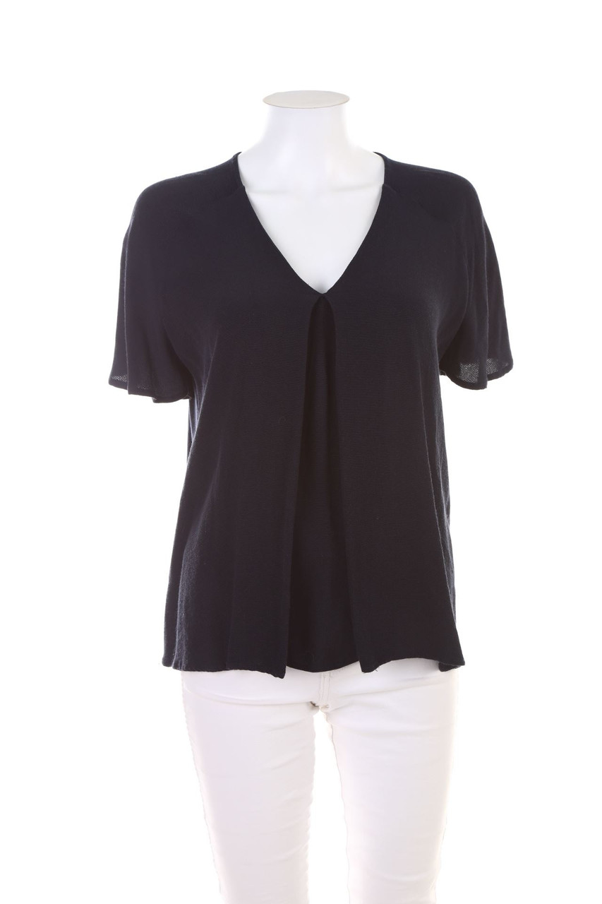 Massimo Dutti - Kurzarm-Bluse - M