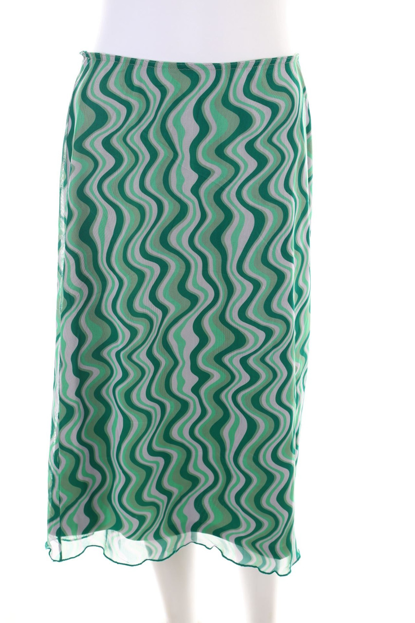 VERO MODA - Mesh-Midi Skirt - L