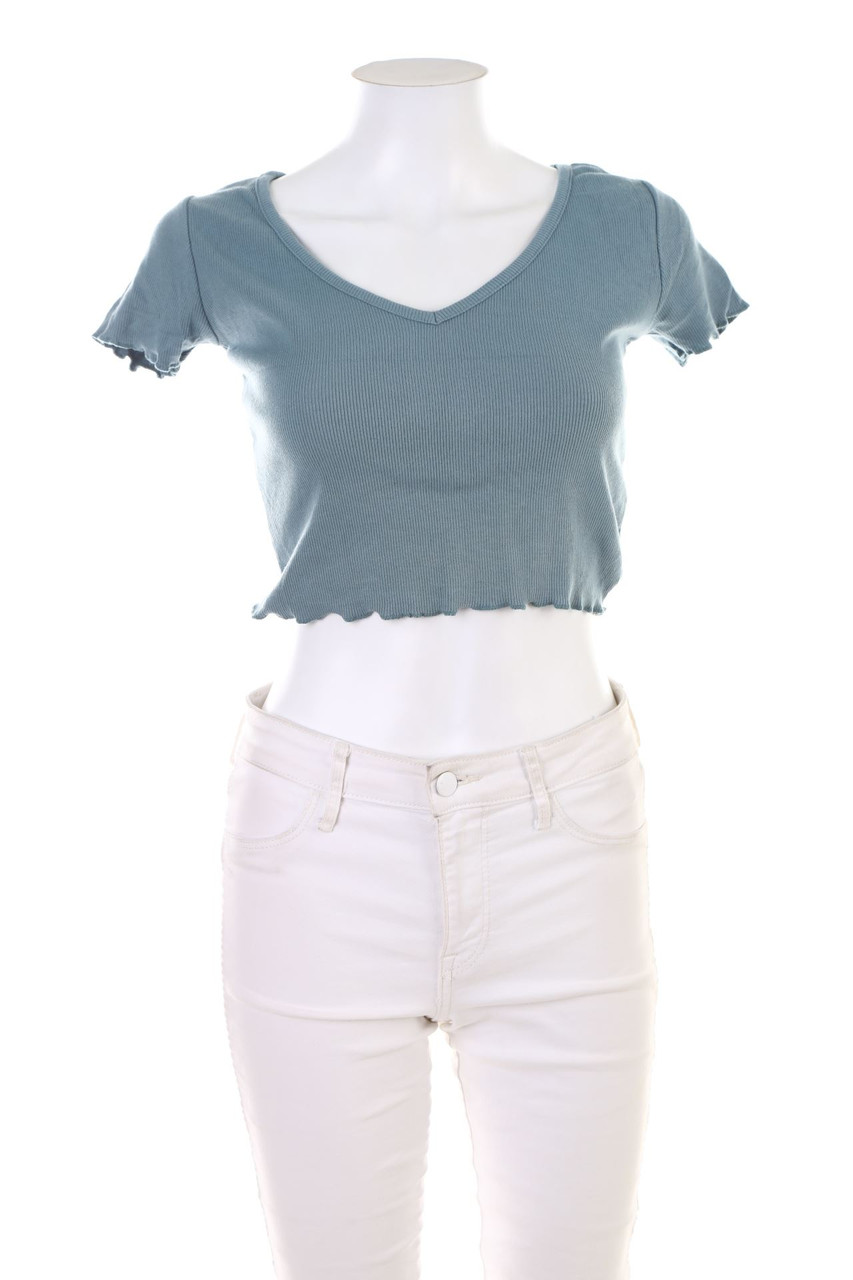 PULL&BEAR - Cropped-Shirt - M