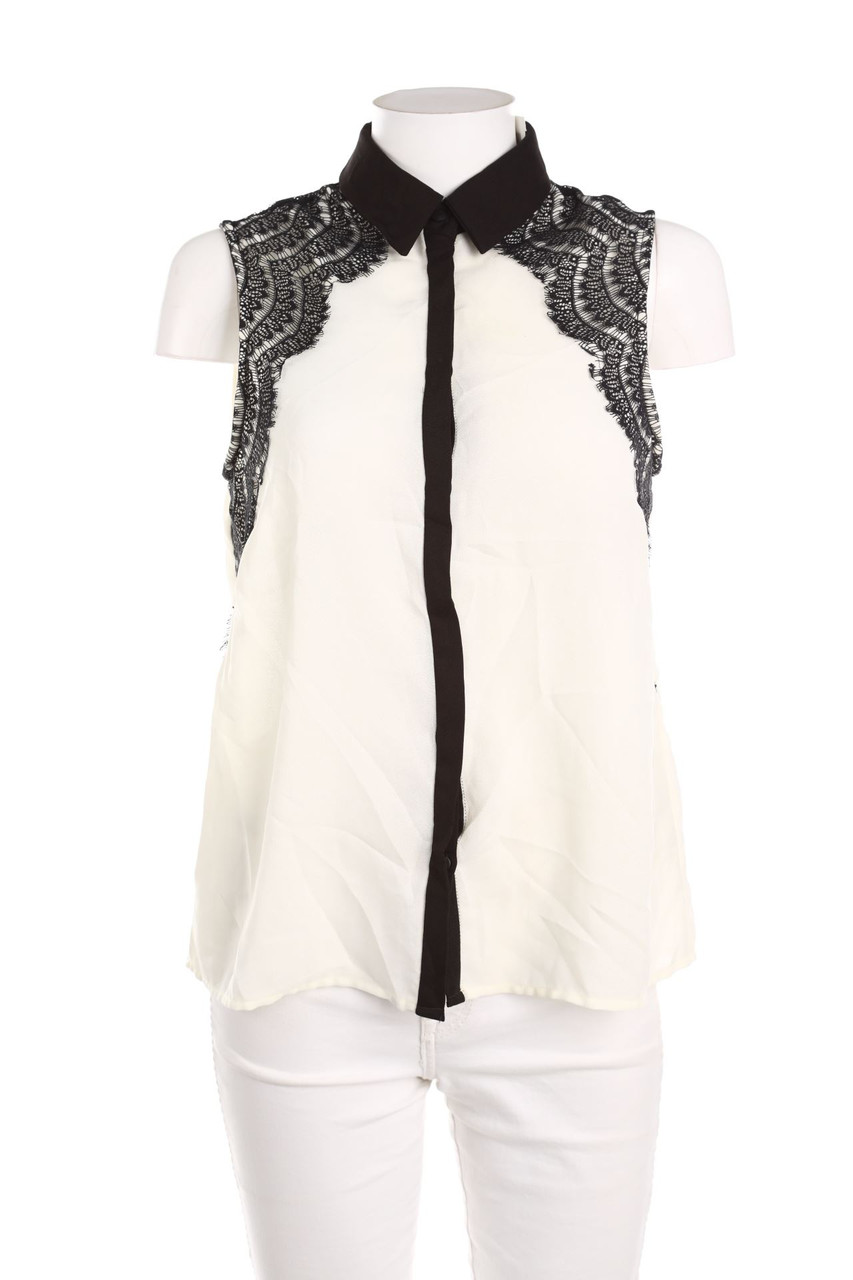 VERO MODA - Blouse Top with Lace - M