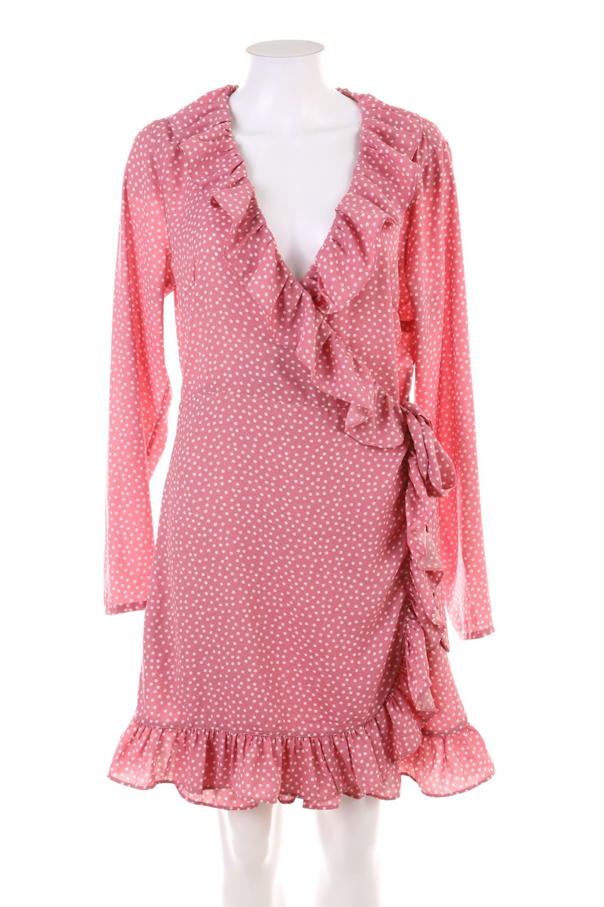 NA-KD - Wickelkleid - L