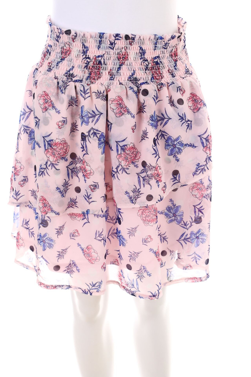 Laura Torelli - Skirt with Flower Print - S