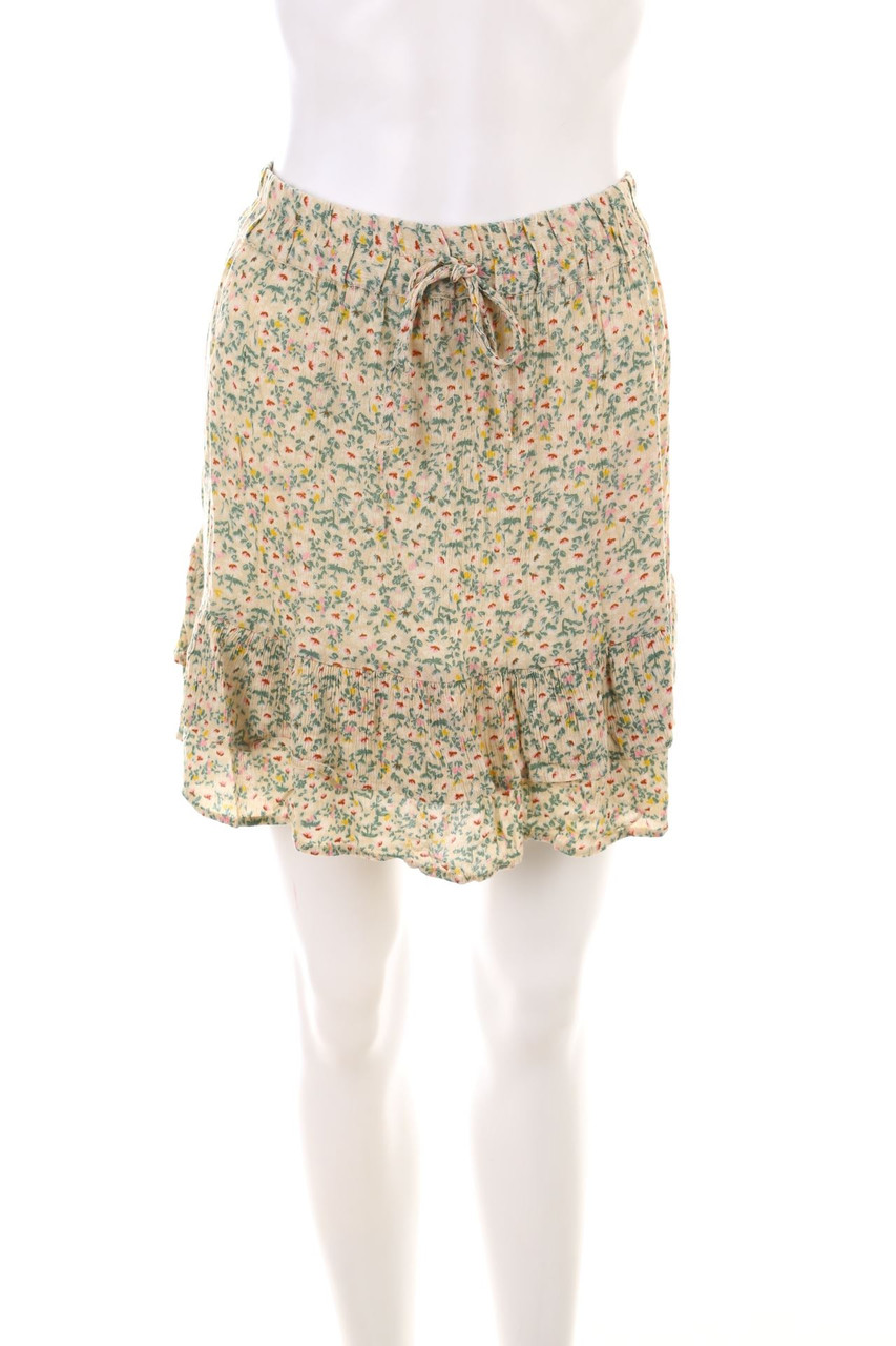 PRIMARK - Minirock mit Blumen-Print - XL