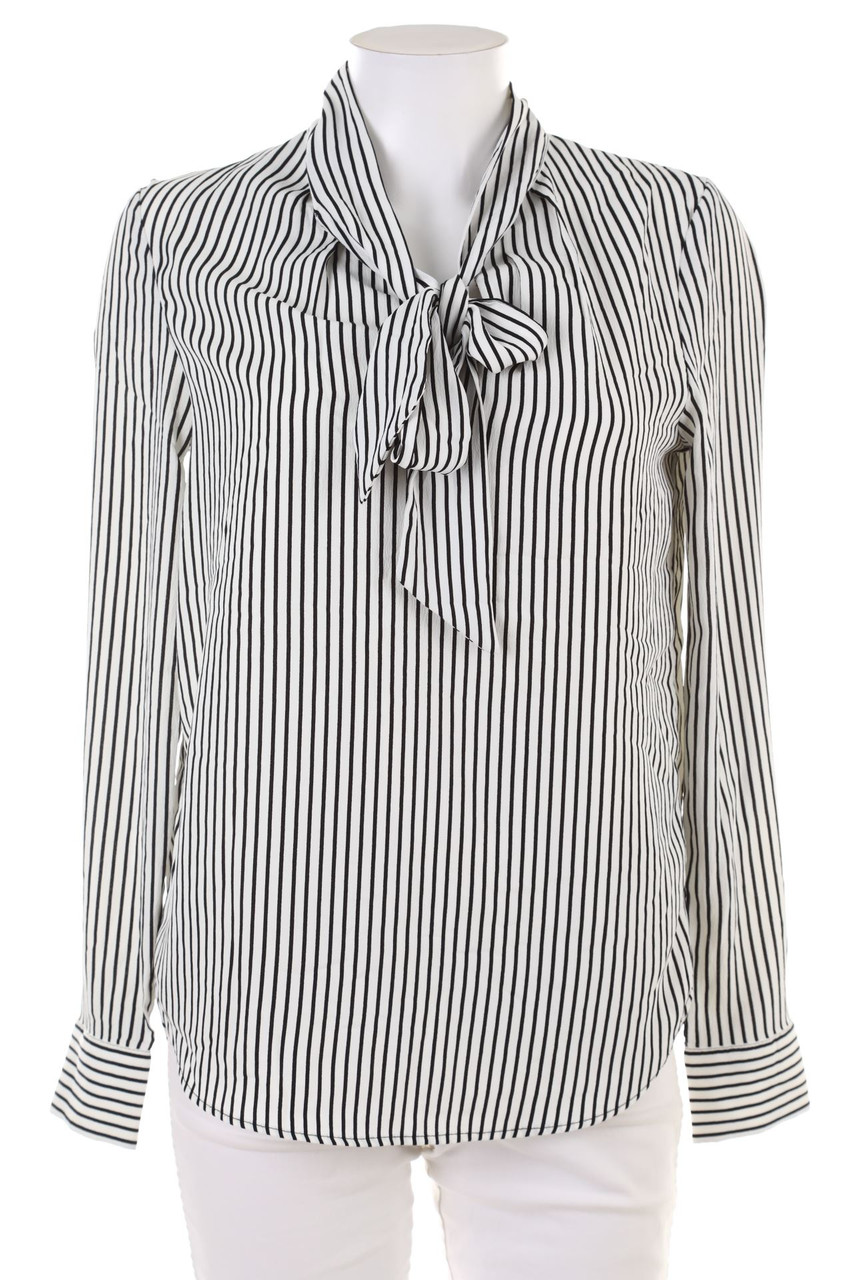 H&M - Schluppen-Bluse mit Streifen - XS