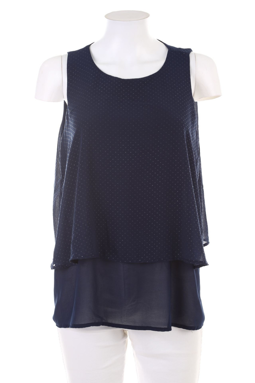 Janina - Blouse Top with Small Dots - L