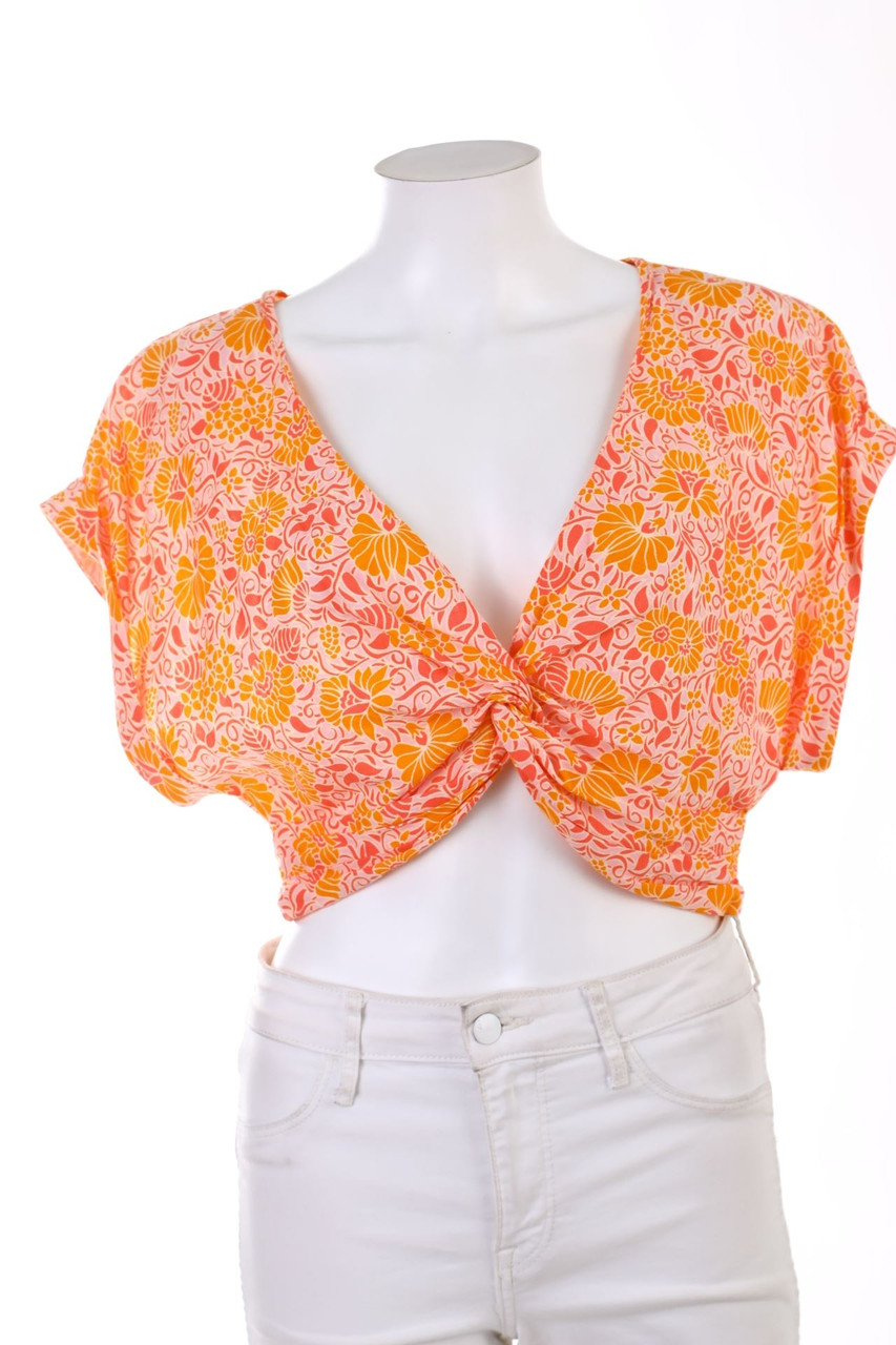 ZARA - Kurzarm-Bluse - M