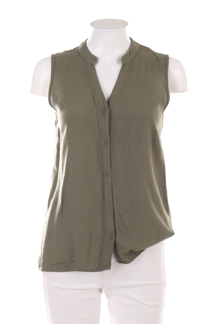 ONLY - ärmellose Hemd-Bluse - S