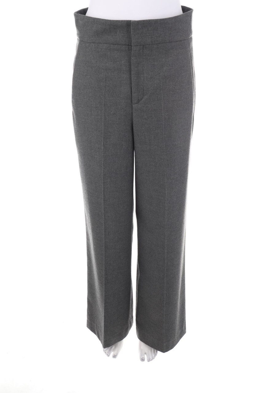 ZARA WOMAN - Palazzo-Hose mit Falten - M